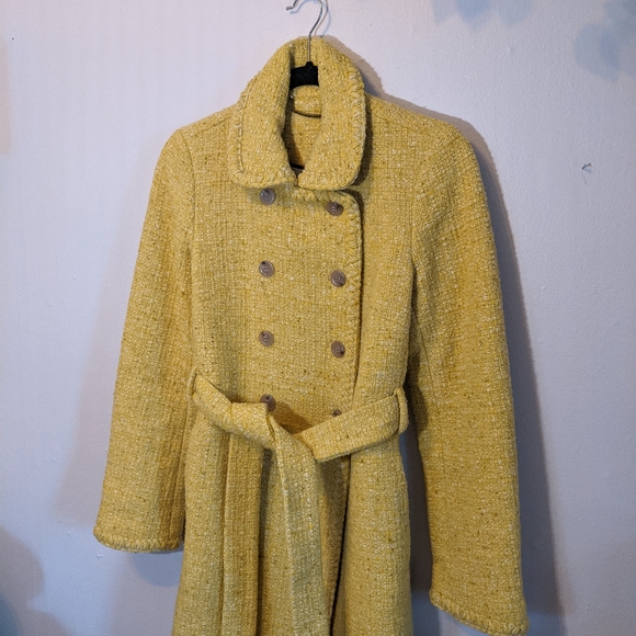 Vintage J Crew Wool Tweed Coat - Picture 3 of 13